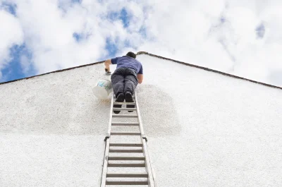Peinture extérieure aux Grandes-Ventes — façades et ravalement